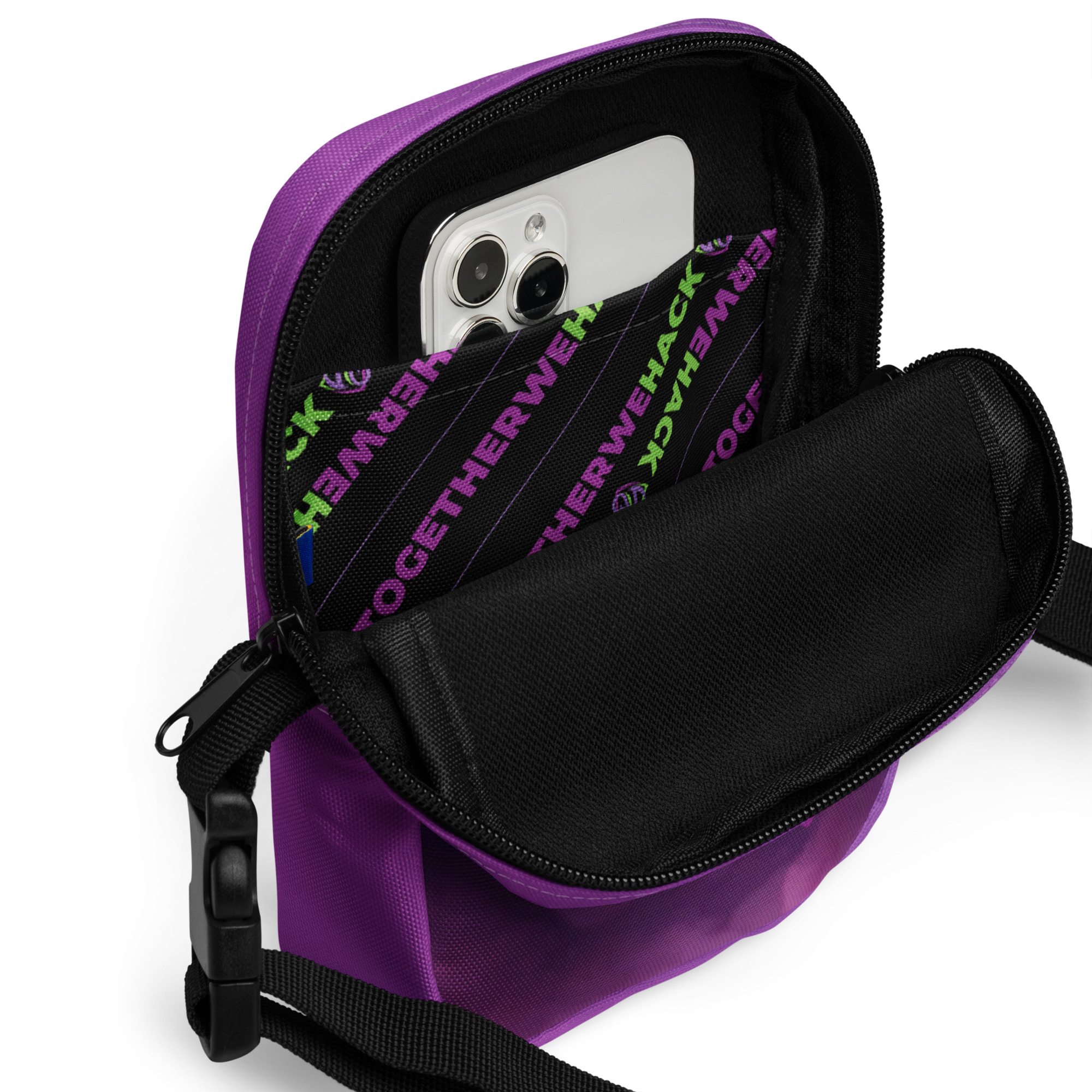 Wicked6 Crossbody Bag (Logo) - Image 4