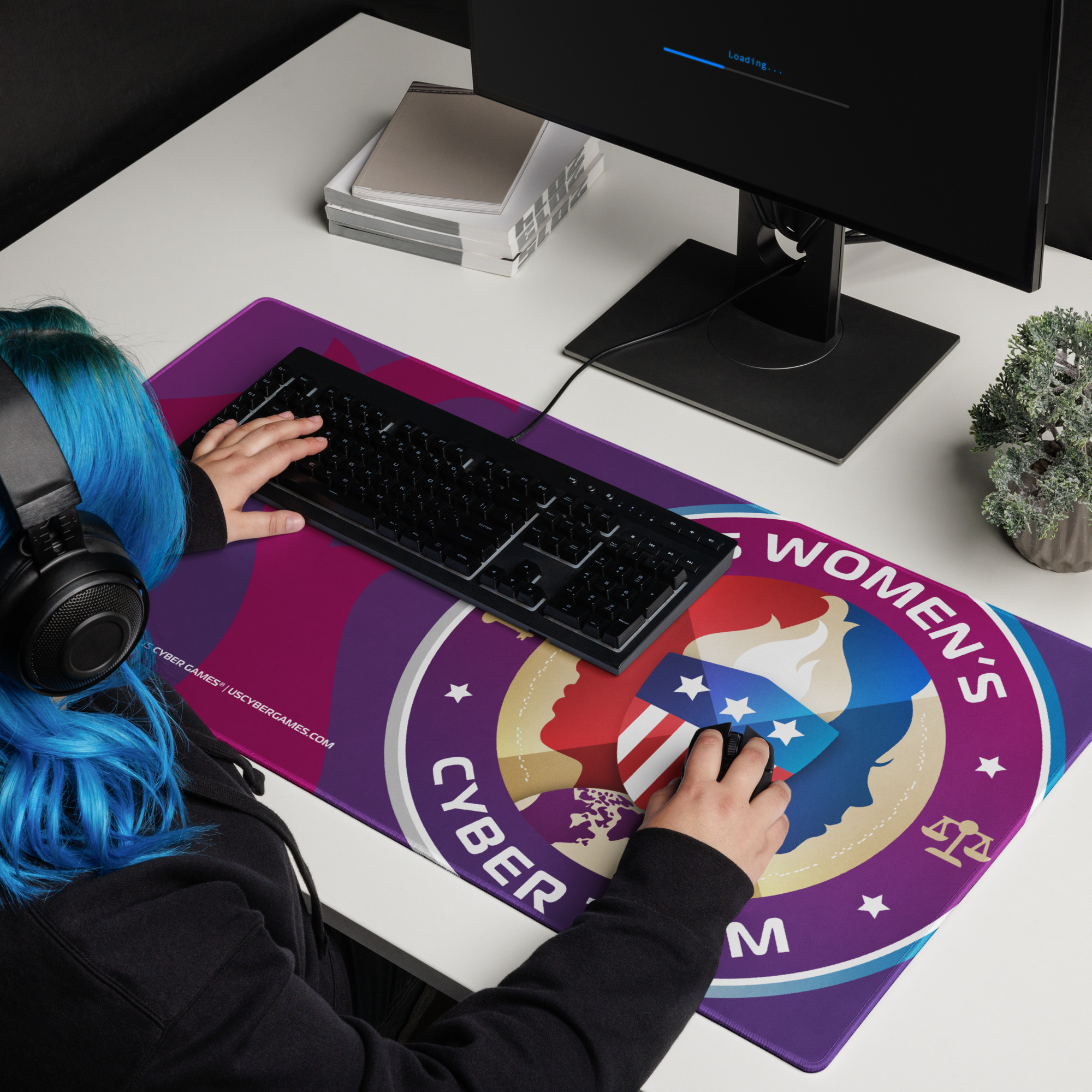 USWCT Gaming Mat (Flame) - Image 3