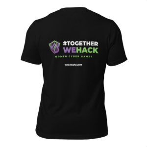 TShirt (Black) - Hack - Back