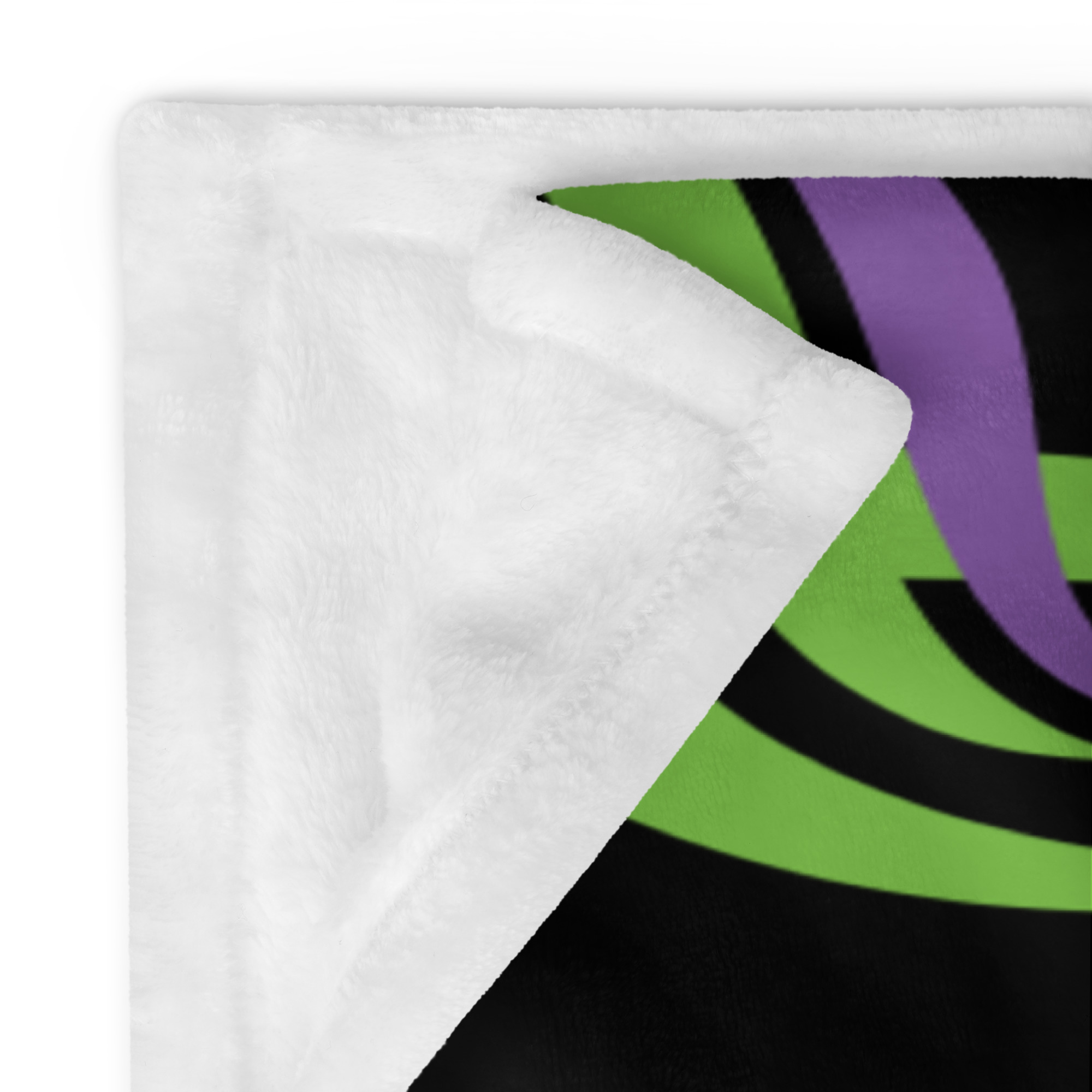 Throw Blanket (Dark) - Closeup