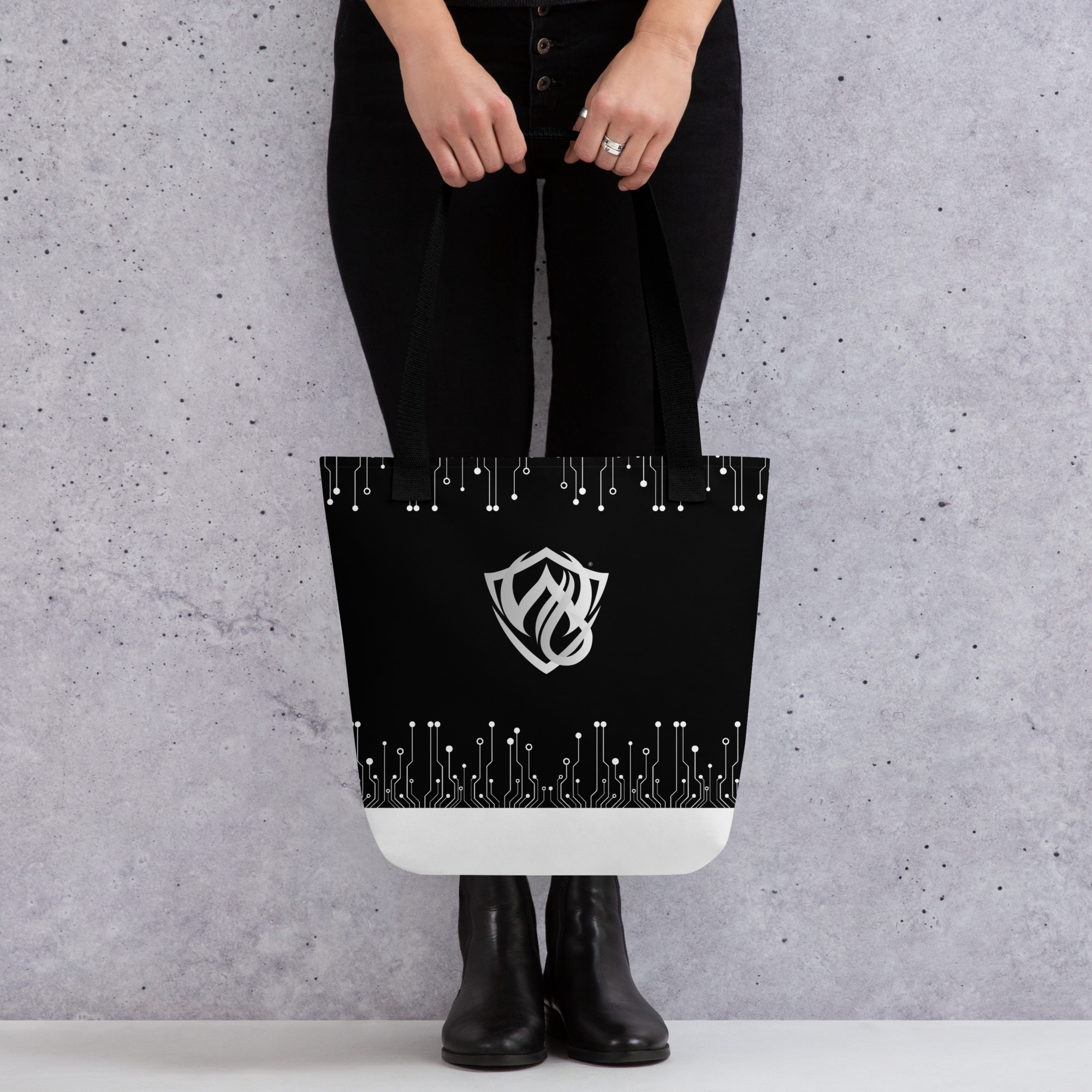 Wicked6 Tote Bag (Dark) - Image 3