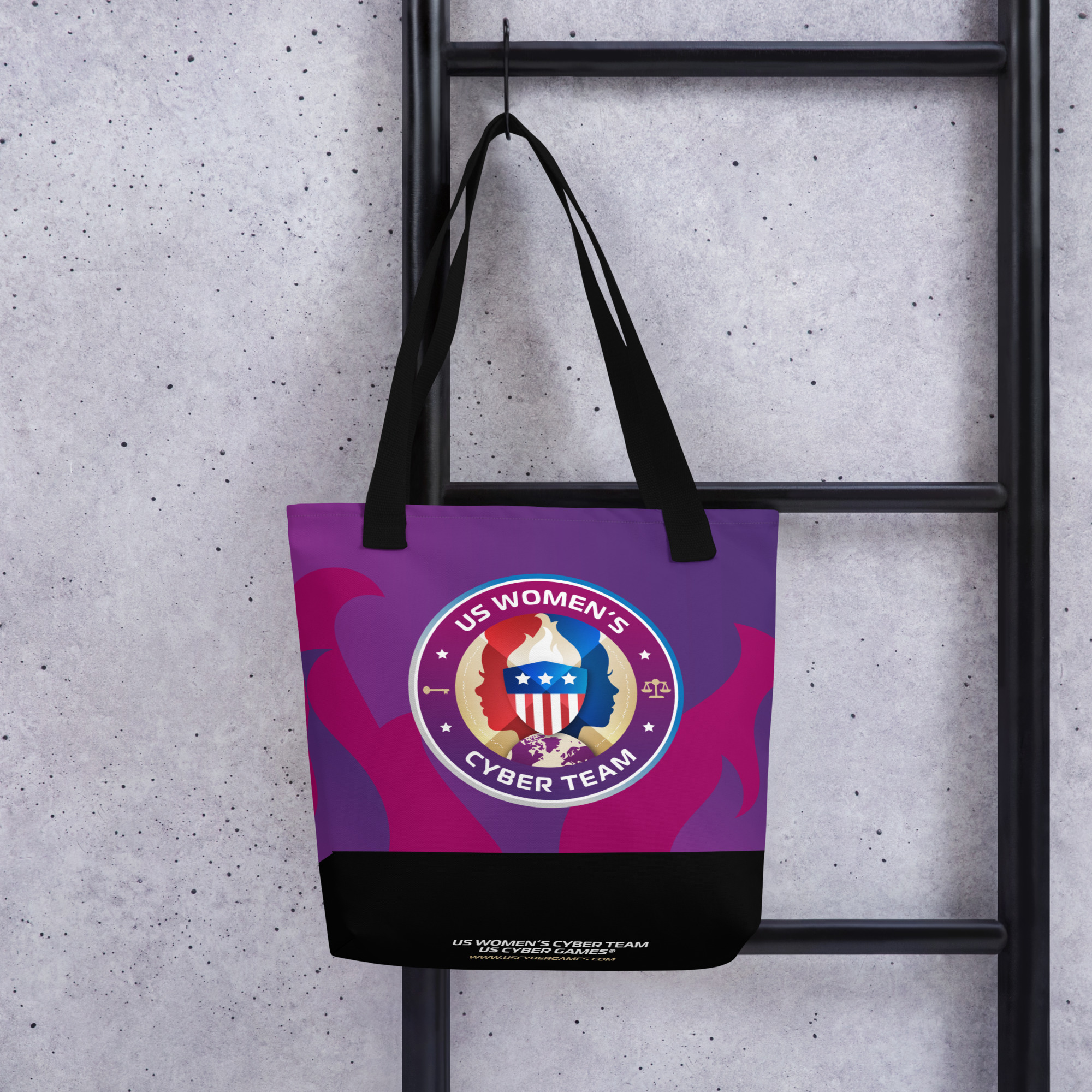 USWCT Tote Bag (Flame) - Image 3
