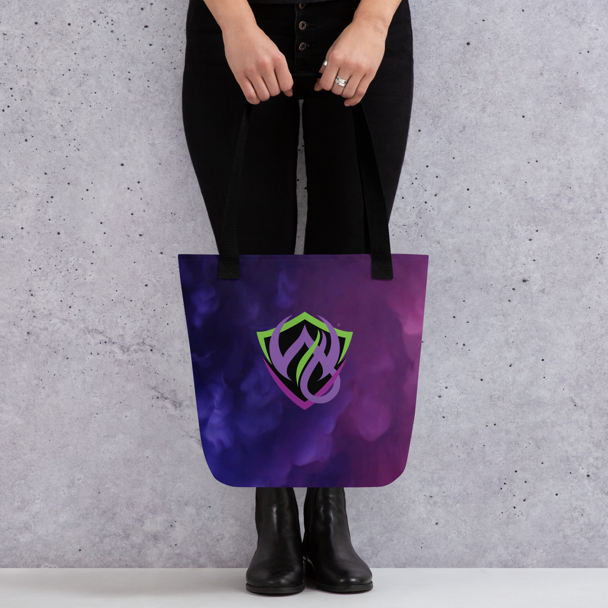 Wicked6 Tote Bag (Purple) - Image 3