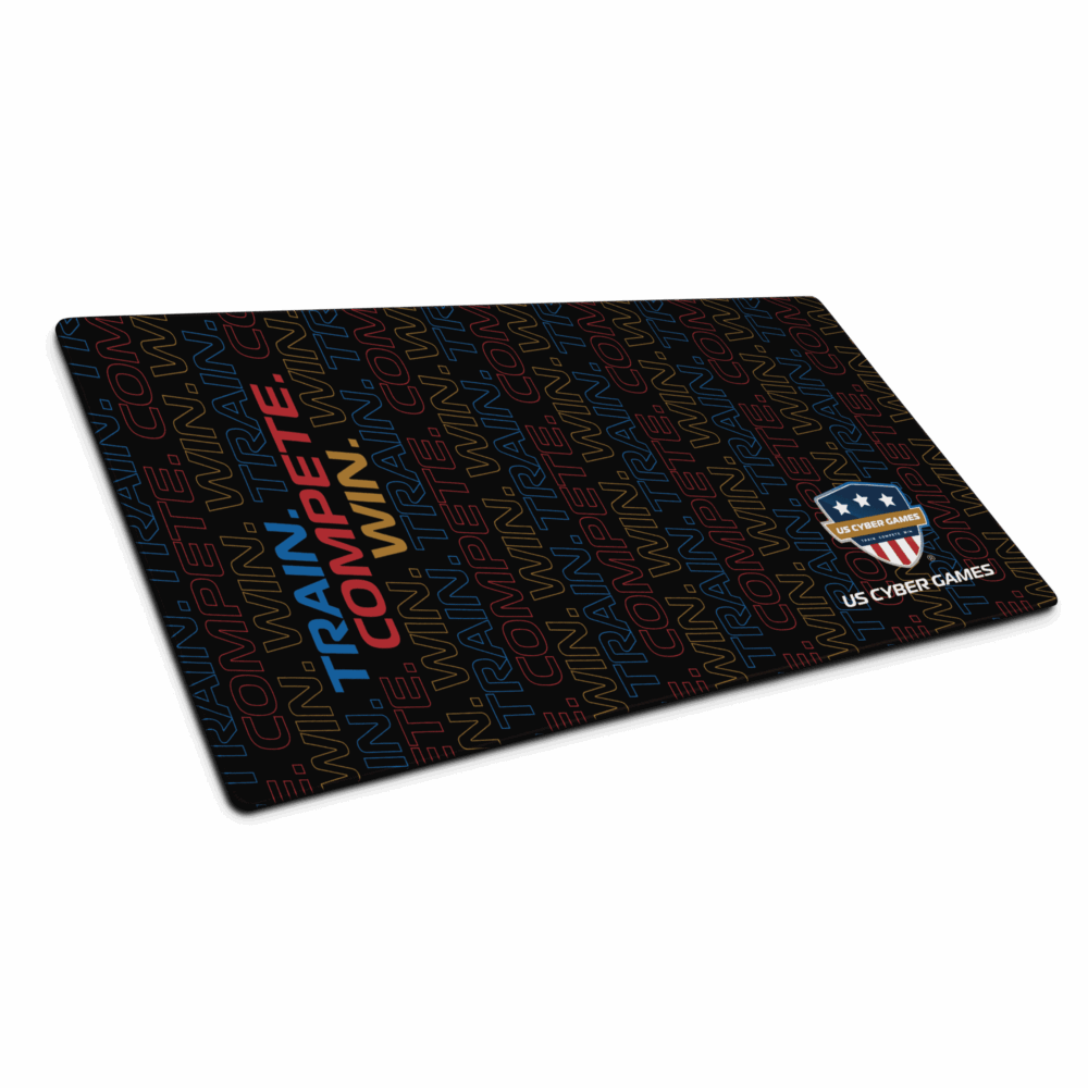 USCG Gaming Mat (Train. Compete. Win.)