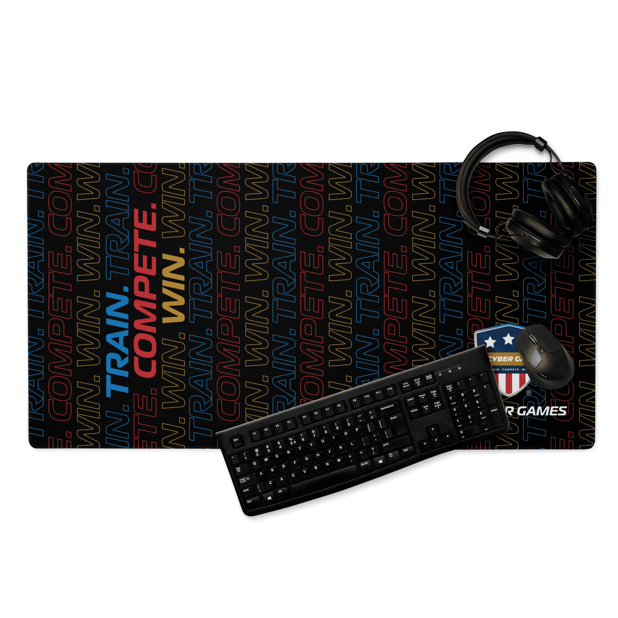 USCG Gaming Mat (Train. Compete. Win.) - Image 3
