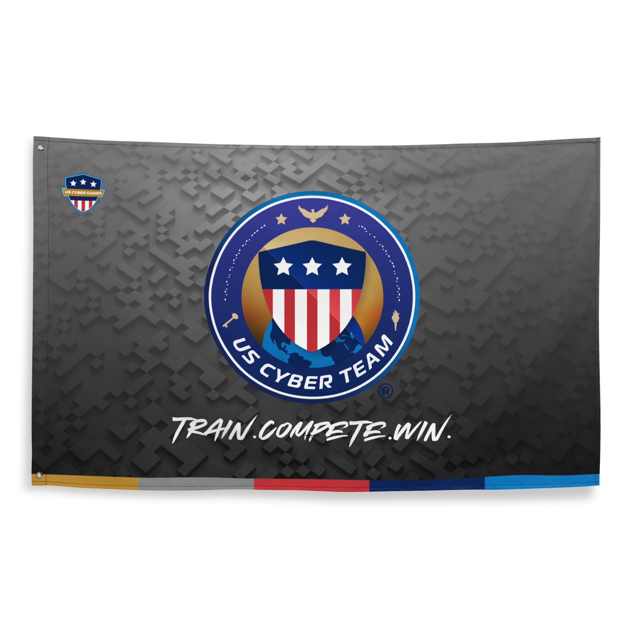 US Cyber Team Flag - Image 3