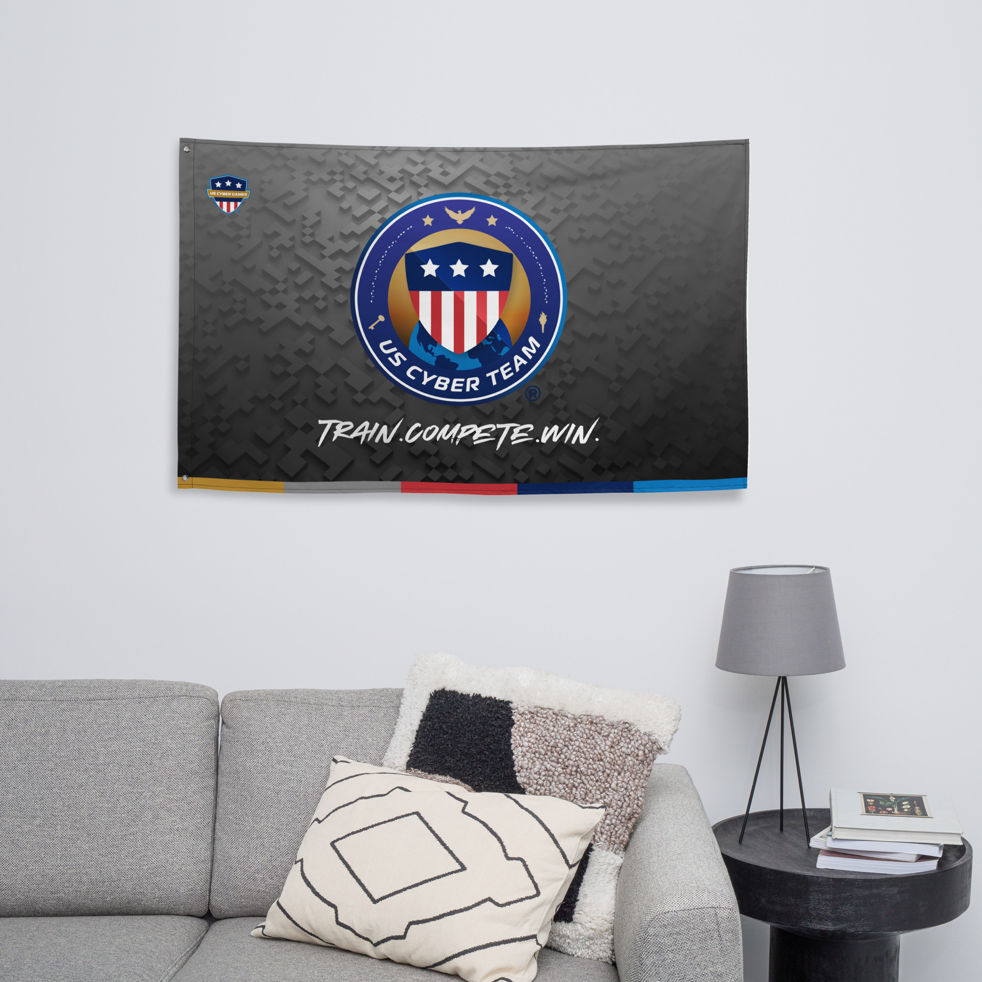US Cyber Team Flag - Image 4
