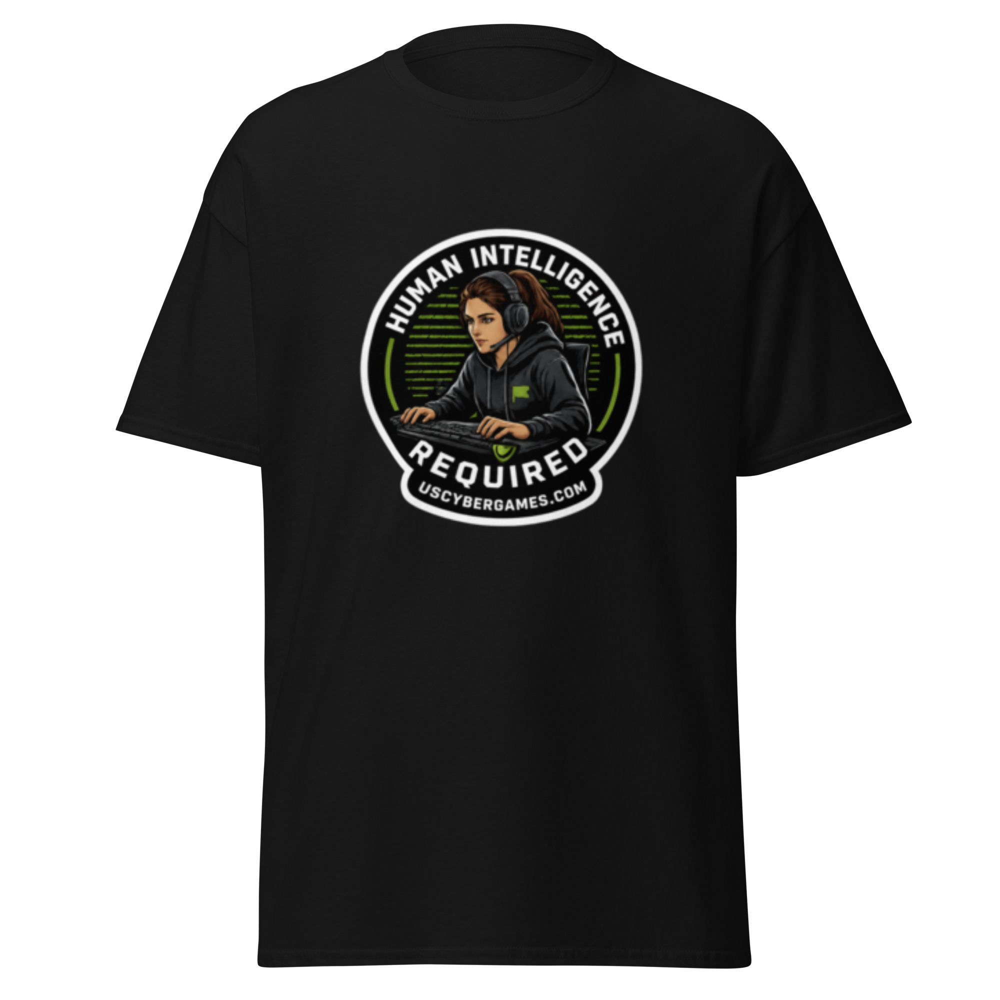 Human Intelligence Required - Unisex classic tee - Image 2