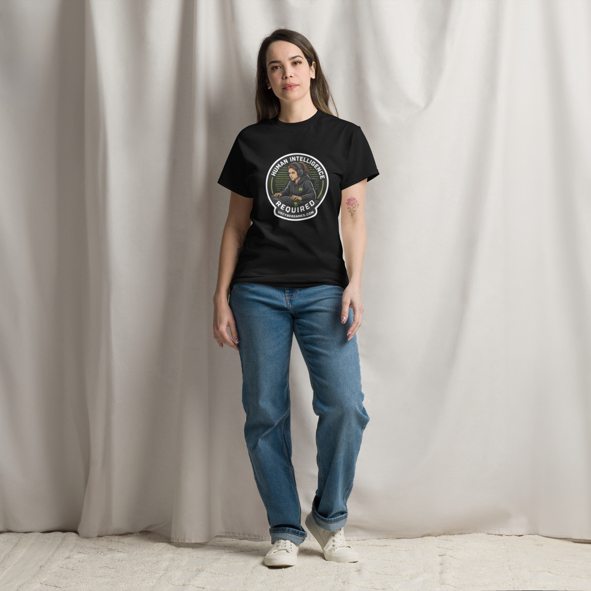 Human Intelligence Required - Unisex classic tee - Image 6