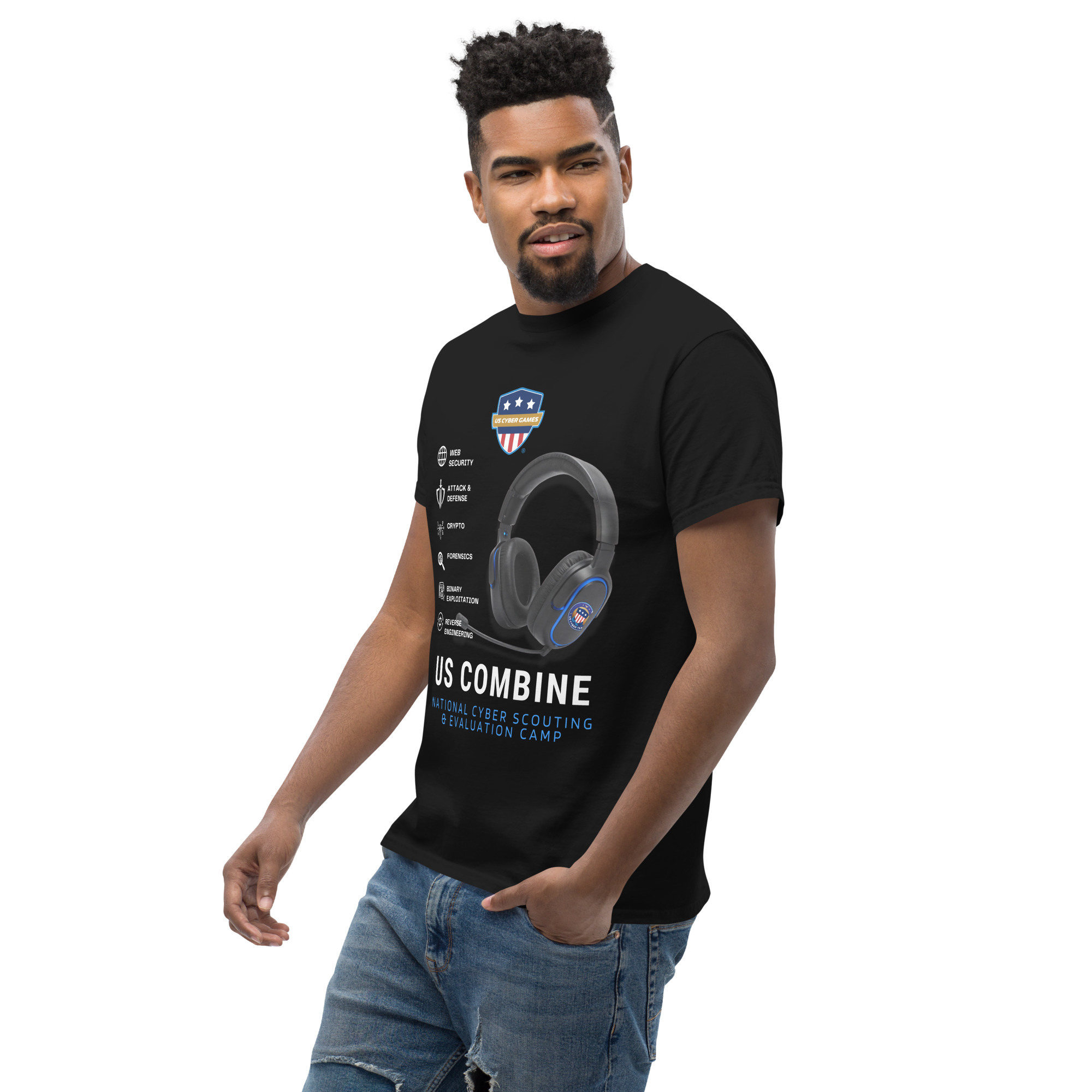 US Cyber Games® Combine 2026 Unisex t-shirt