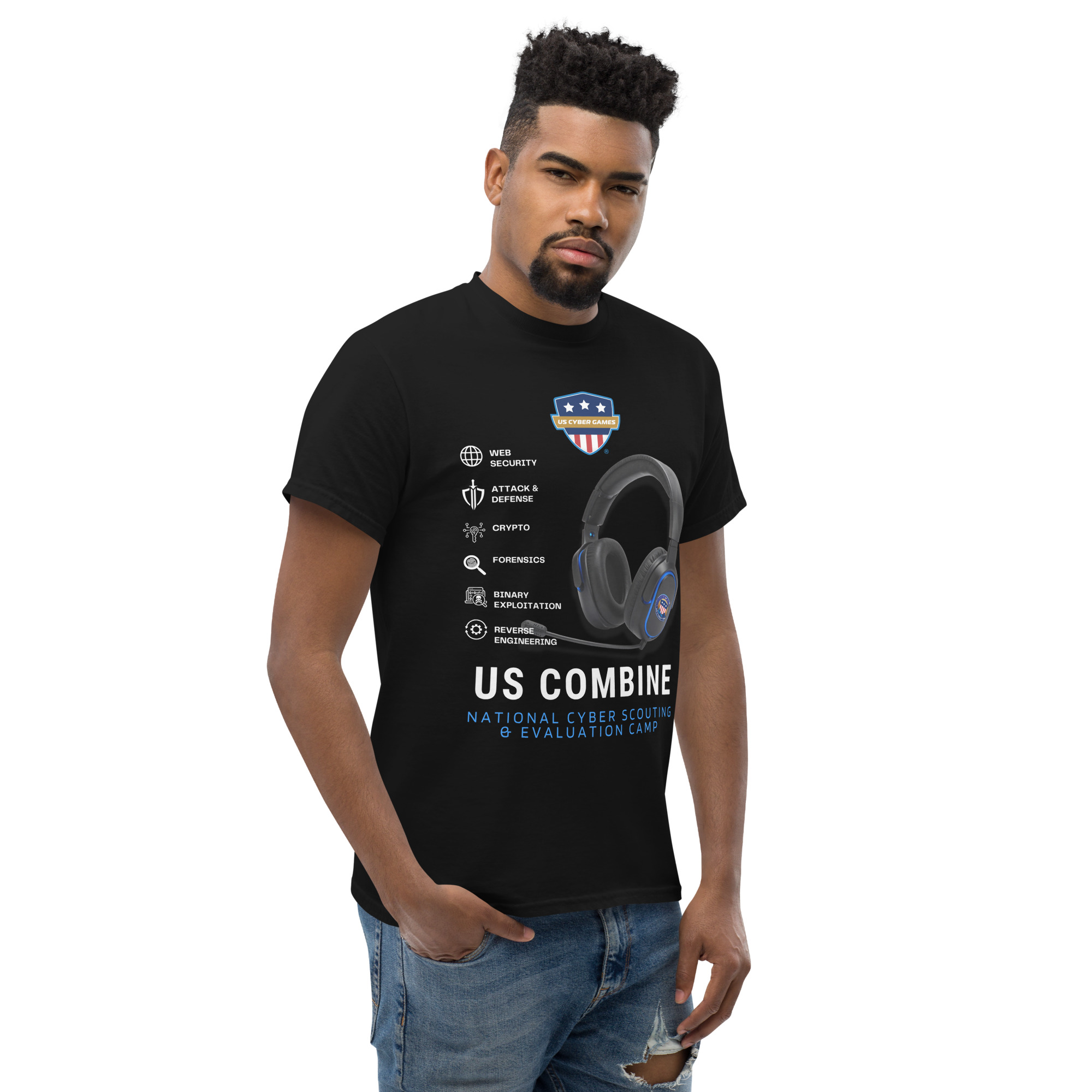 US Cyber Games® Combine 2026 Unisex t-shirt - Image 2