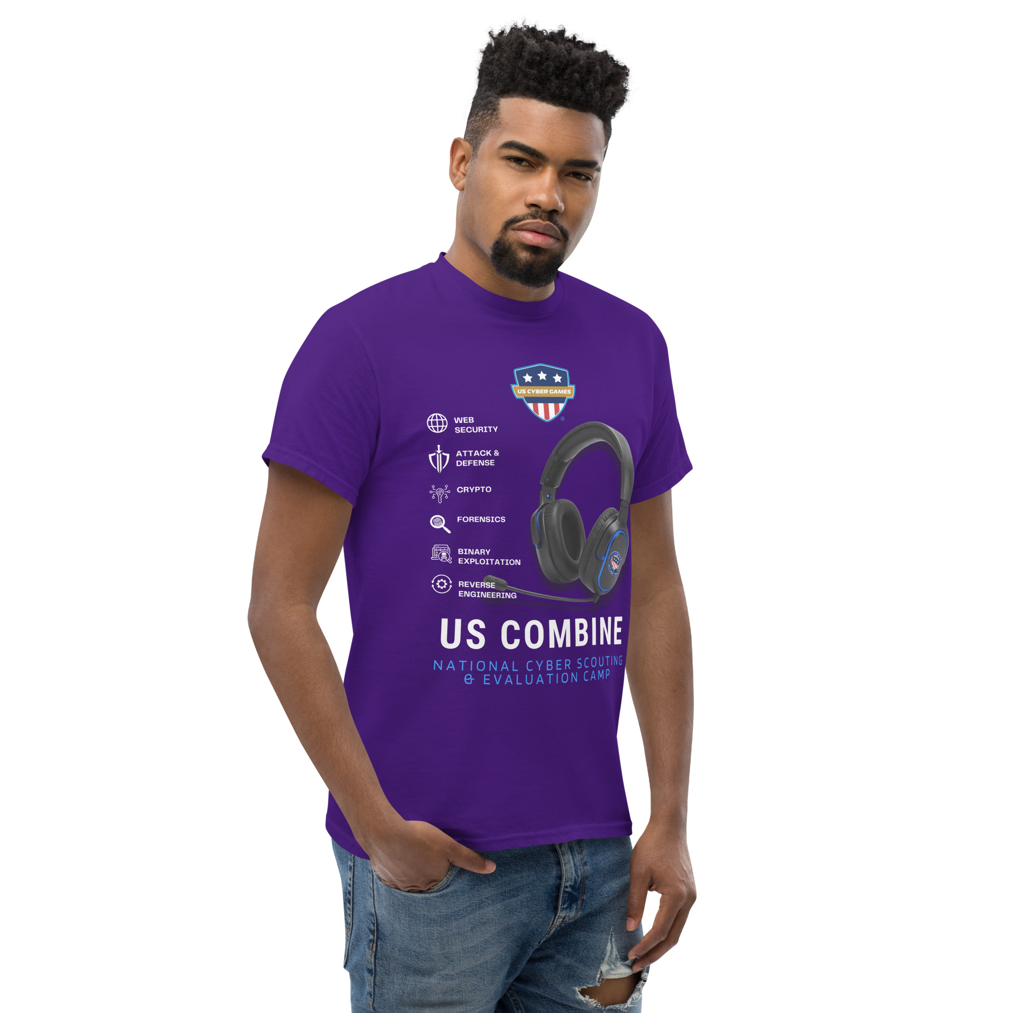 US Cyber Games® Combine 2026 Unisex t-shirt - Image 4