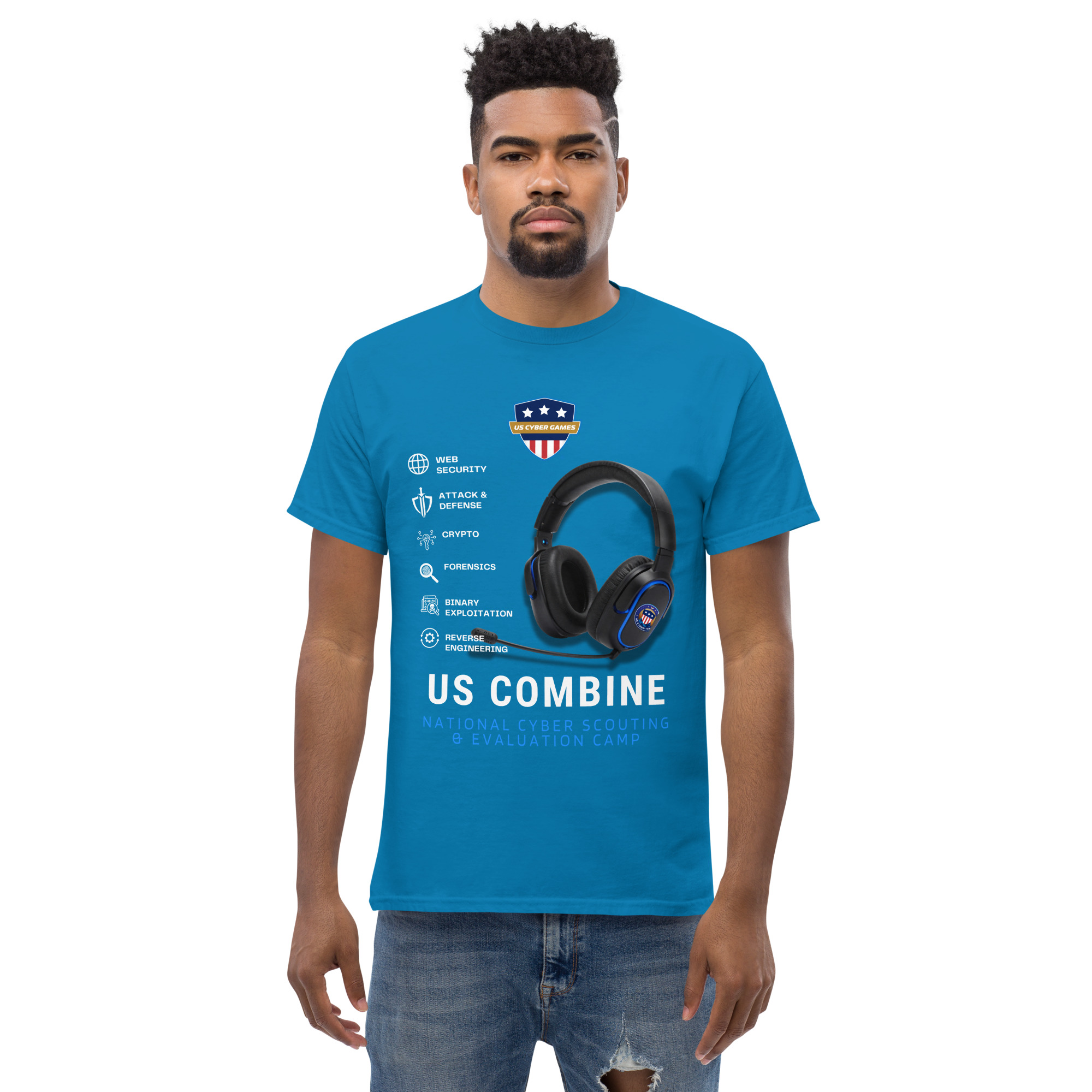 US Cyber Games® Combine 2026 Unisex t-shirt - Image 3