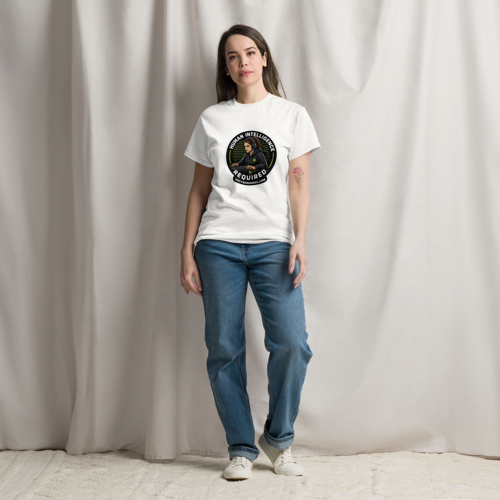 Human Intelligence Required - Unisex classic tee - Image 7