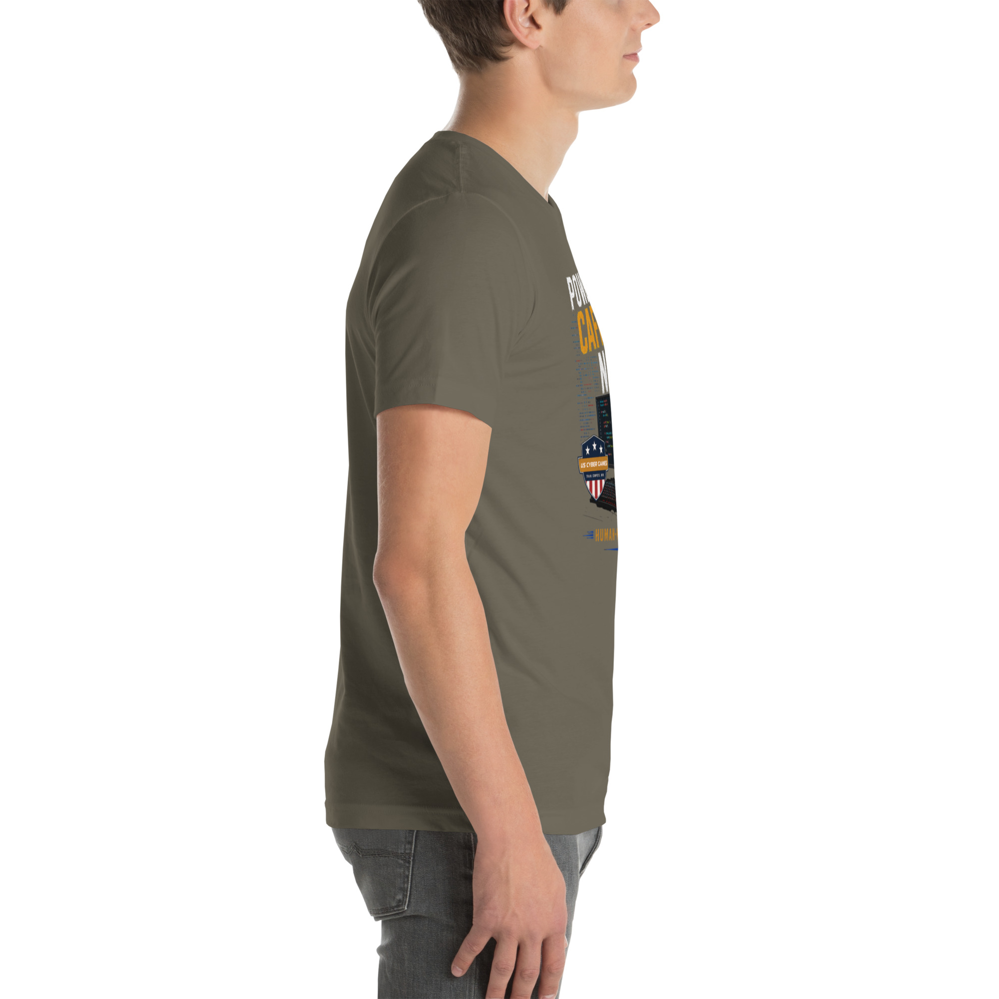 Powered by Caffeine- Unisex t-shirt - Image 34