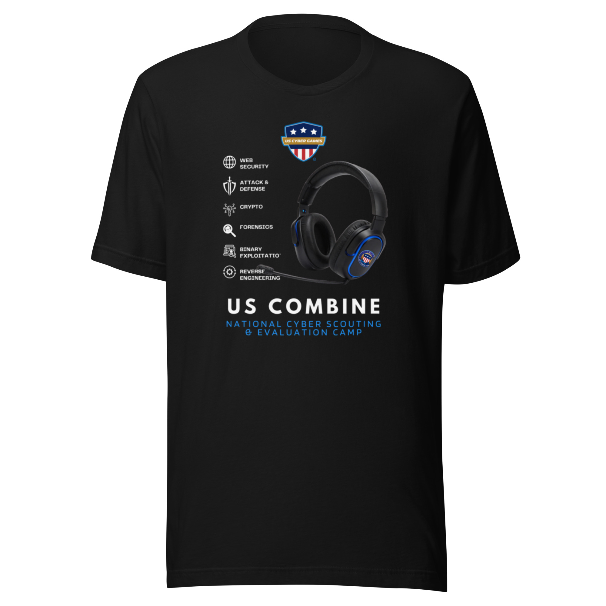 US Cyber Games® Combine 2026 Unisex t-shirt - Image 2