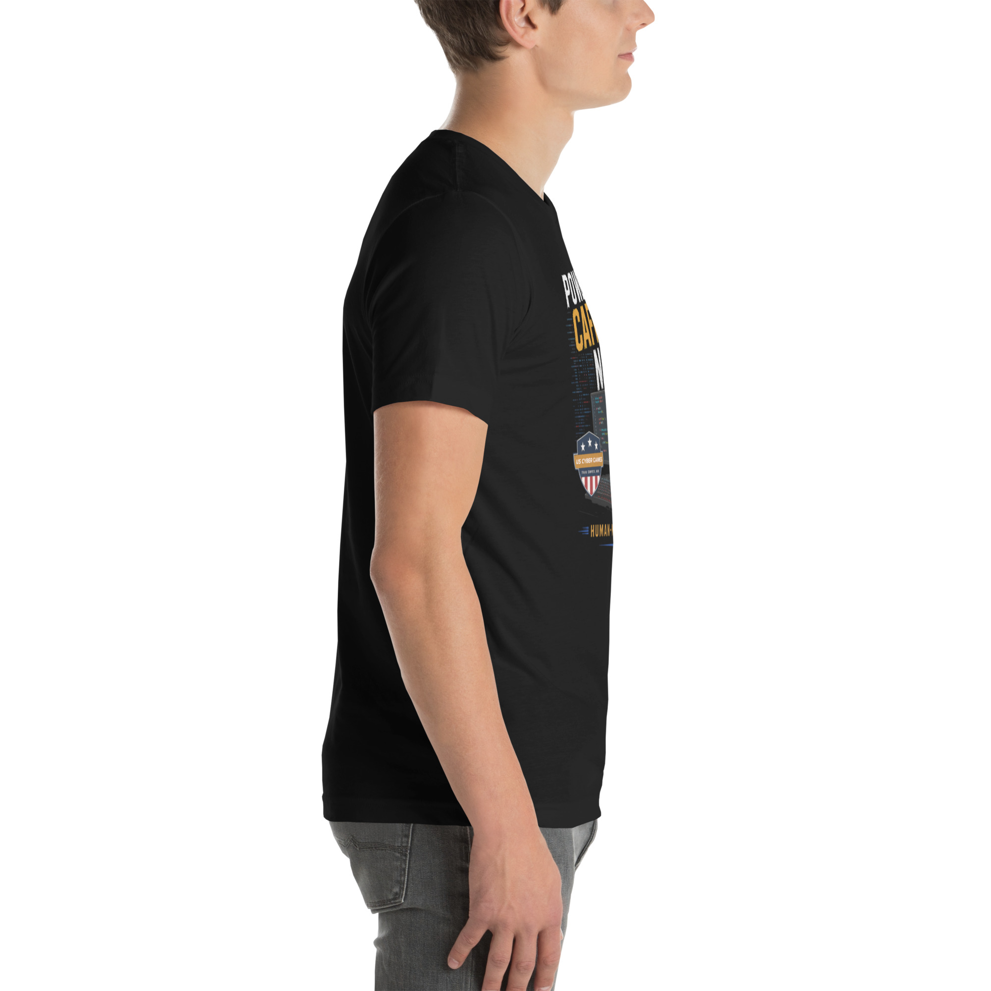 Powered by Caffeine- Unisex t-shirt - Image 9