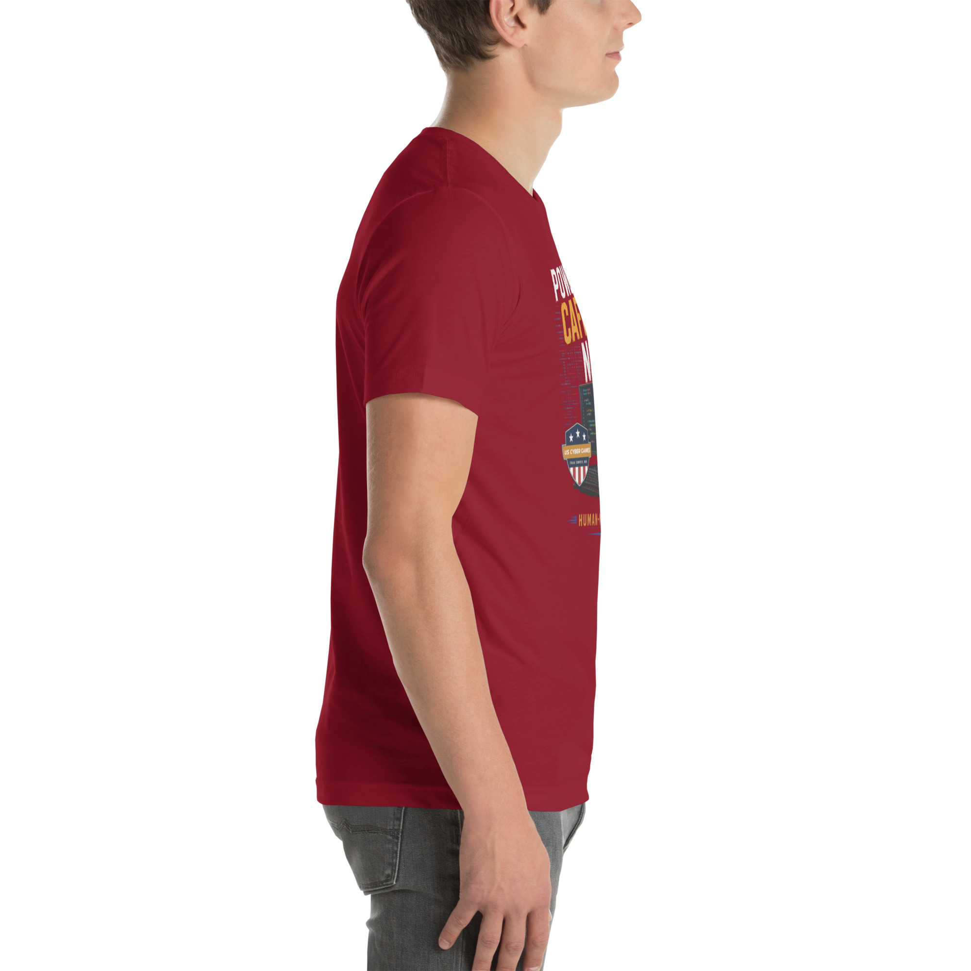 Powered by Caffeine- Unisex t-shirt - Image 19