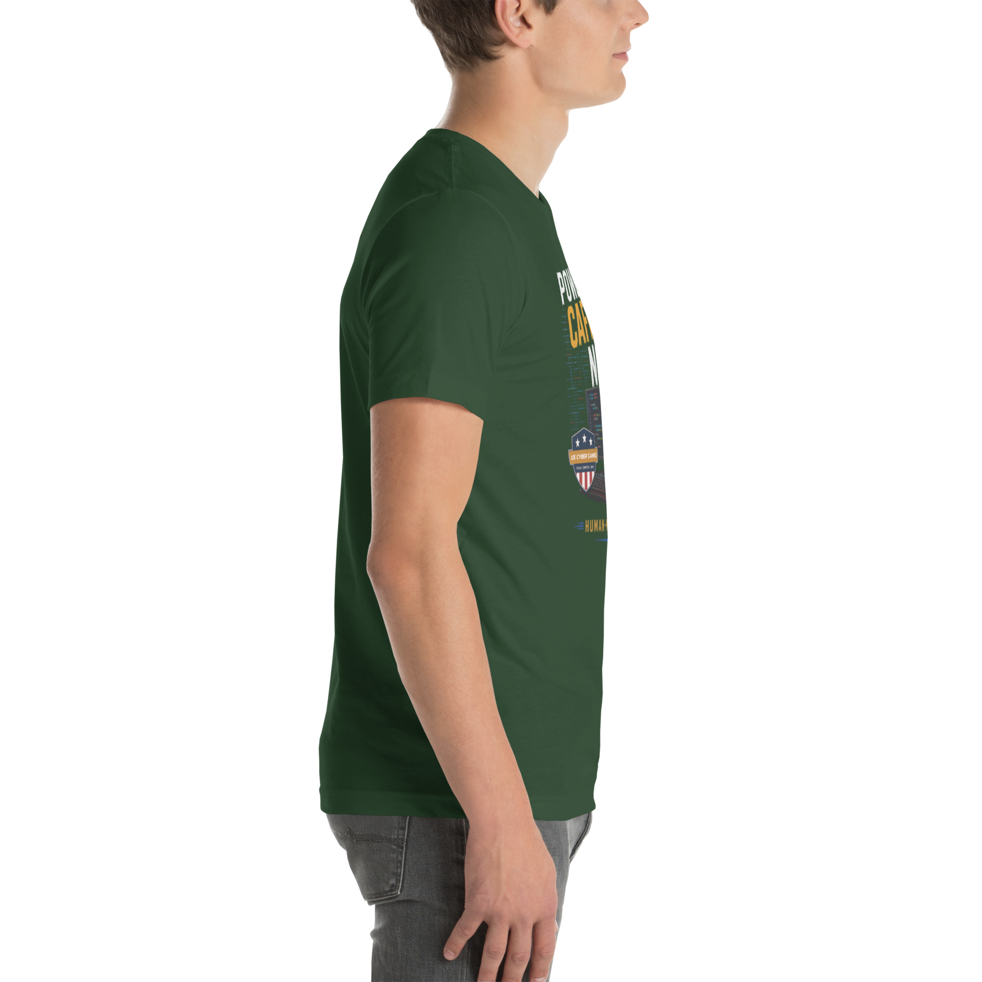 Powered by Caffeine- Unisex t-shirt - Image 29