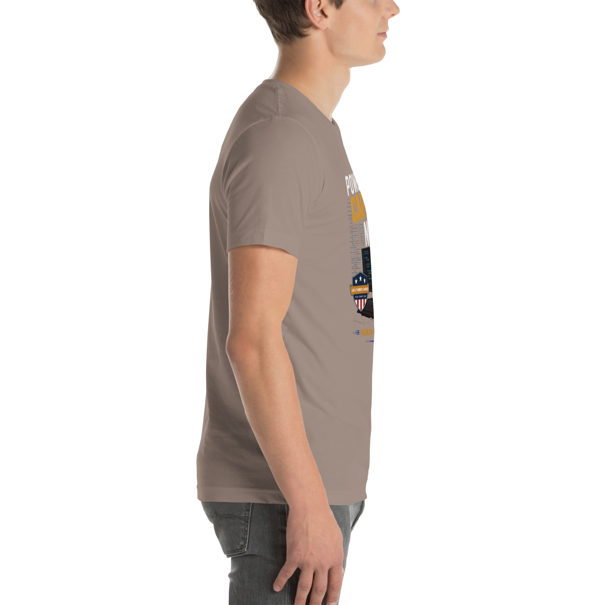 Powered by Caffeine- Unisex t-shirt - Image 87