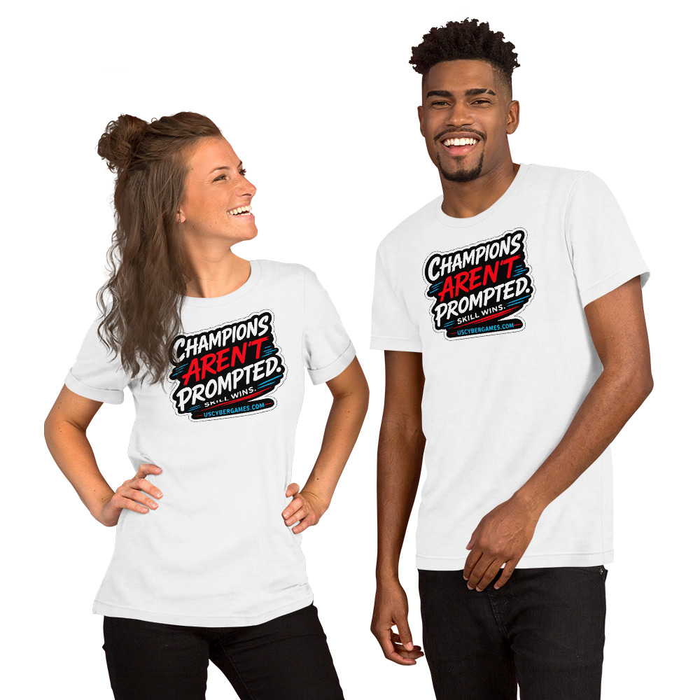 Champions Aren't Prompted - Unisex t-shirt - Image 2